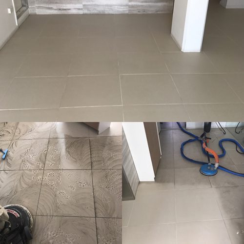 Tile Cleaning Before and After